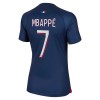 Paris Saint-Germain 2023-24 Mbappé 7 Hjemme - Dame Fotballdrakt